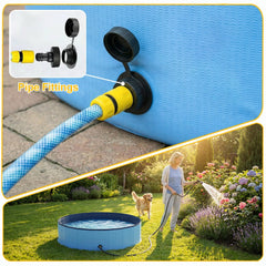 Foldable Dog Pool, Collapsible Dog Swimming Pool Hard Plastic Portable Pets Bath Tub For Dogs And Cats, Pet Wading Pool For Indoor Outdoor Backyard