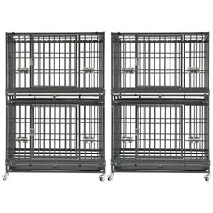 37" Stackable Heavy Duty Dog Crate 371D07