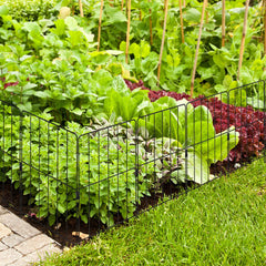 25 Pack Rustproof Decorative Garden Fence Set for Dog Flower bed