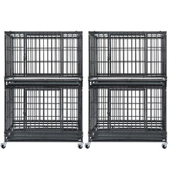 37" Stackable Heavy Duty Dog Kennel 371D04