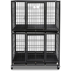 31" Two-Tier Dog Crate 46A