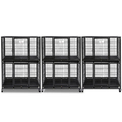 31" Two-Tier Dog Crate 46A