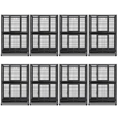 31" Two-Tier Dog Crate 46A