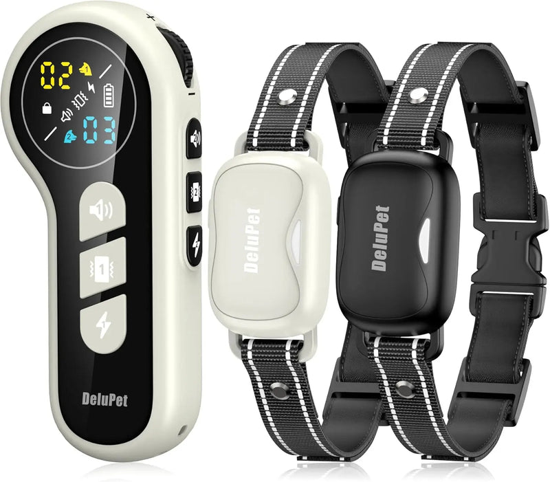 Dog Training Collar with Remote for 2 Dogs, 4500ft Range, Rechargeable
