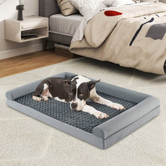 Orthopedic Foam Dog Bed Large Dog Sofa Couch with Removable Cover