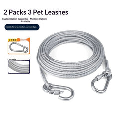 Cross-border Bestseller Extended Dog Leash Stainless Steel Dog Chain
