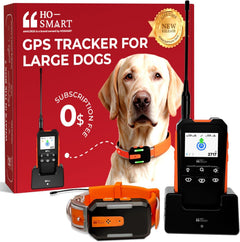 GPS Dog Tracker No Subscription Off Grid Large Dogs Waterproof 7 Day