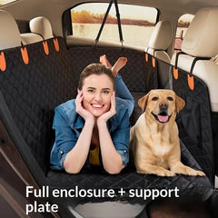 Heavy-duty Extended Car Seat Cover With A Pet Mat For Vehicles