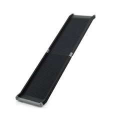 63 Feet Upgrade Folding Pet Ramp Portable Dog Ramp with Steel Frame